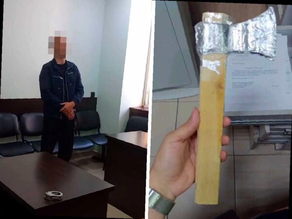 В Сочи арестовали мужчину, угрожавшего топором из фольги