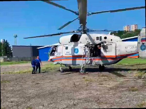 Туристов нашли благодаря вертолету