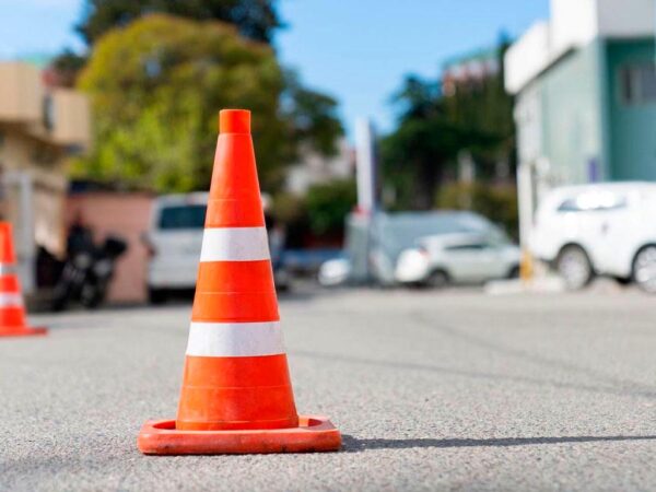 Ремонтные работы на улице Гагарина в центре Сочи