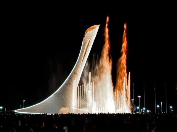 Поющий фонтан в Сириусе будет открыт в середине ноября