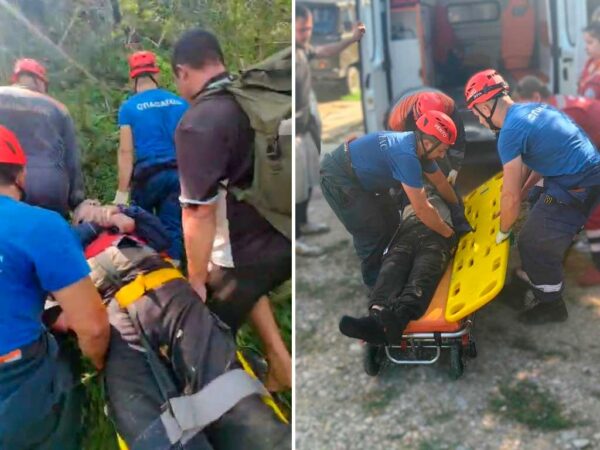 В лесу возле Сочи спасли мужчину, которому стало плохо