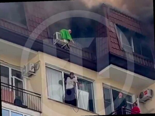 Более 100 человек борются с пожаром на улице Альпийской в Сочи