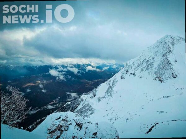 В горах Сочи возможны лавины