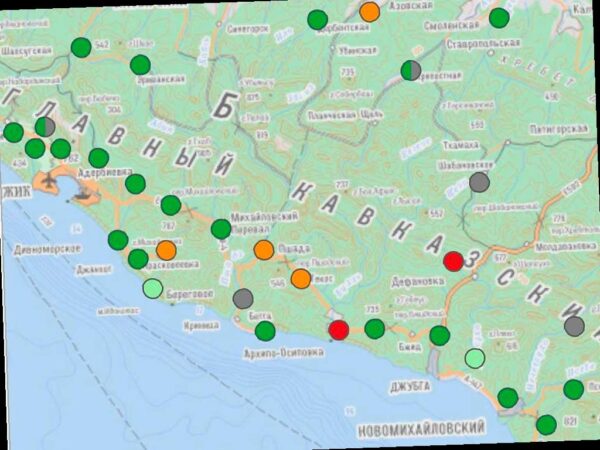Следующий за снегопадами потоп: предупреждение о подъеме воды в реках на Кубани